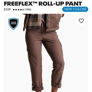 Kuhl Freeflex Roll-Up Pants - Brown